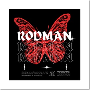 Rodman // Butterfly Posters and Art